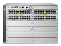 HPE Aruba 5412R 92GT PoE+ / 4SFP+ (No PSU) v3 zl2 - Commutateur - Géré - 92 x 10/100/1000 (PoE+) + 4 x Gigabit SFP / 10 Gigabit SFP+ - Montable sur rack - PoE+ JL001A