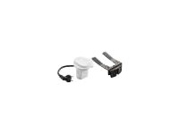 C2G Power Desk Grommet - Adaptateur pour prise d'alimentation - alimentation (F) pour alimentation (M) - 2 m - blanc - France 80844