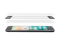 Belkin TemperedCurve - Protection d'écran pour téléphone portable - verre - couleur de cadre noir - pour Apple iPhone 7 Plus, 8 Plus F8W855ZZBLK