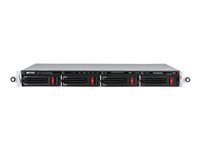 BUFFALO TeraStation 5410RN - Serveur NAS - 4 Baies - 12 To - rack-montable - SATA 6Gb/s - HDD 3 To x 4 - RAID 0, 1, 5, 6, 10, JBOD - RAM 4 Go - 10 Gigabit Ethernet - iSCSI - 1U - avec service d'échange du disque dur TeraStation VIP en 24 h pendant 3 ans TS5410RN1204-EU