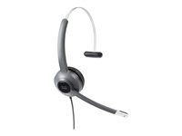 Cisco 521 Wired Single - Micro-casque - sur-oreille - filaire - jack 3,5mm CP-HS-W-521-USB=