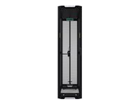 HPE 800mm x 1075mm G2 Enterprise Shock Rack - Rack - Noir avec des touches d'argent - 42U - 19" P9K42A