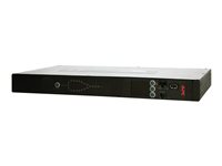 Commutateur de transfert automatique en rack APC AP4422 - Commutateur redondant (rack-montable) - CA 230 V - 3840 VA - Ethernet 10/100, RS-232, USB - connecteurs de sortie : 1 - 1U - noir - pour P/N: SMTL1000RMI2UC, SMX1000C, SMX1500RM2UC, SMX1500RM2UCNC, SMX750C, SMX750CNC AP4422