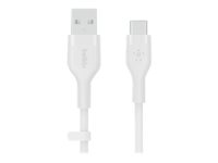 Belkin BOOST CHARGE - Câble USB - USB (M) pour 24 pin USB-C (M) - 3 m - blanc CAB008BT3MWH