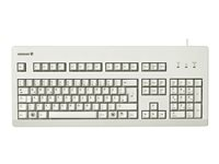 CHERRY G80-3000 - Clavier - PS/2, USB - US - gris clair G80-3000LPCEU-0