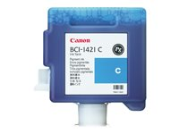 Canon BCI-1421C - 330 ml - cyan - original - réservoir d'encre - pour imagePROGRAF W8200Pg, W8400, W8400 Dye, W8400P 8368A001