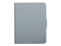 Targus VersaVu - Étui à rabat pour tablette - rotation de 360 degrés - polyuréthane, polyuréthanne thermoplastique (TPU) - argent - 10.9" - pour Apple 10.9-inch iPad (10ème génération) THZ93511GL