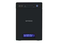 NETGEAR ReadyNAS 214 - Serveur NAS - 4 Baies - 8 To - SATA 3Gb/s - HDD 2 To x 4 - RAID 0, 1, 5, 6, 10, JBOD - RAM 2 Go - Gigabit Ethernet - iSCSI RN214D42-100NES