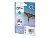 Epson T0442 - Haute capacité - cyan - originale - blister - cartouche d'encre - pour Stylus C64, C66, C84, C84N, C84wifi, C84WN, C86, CX3600, CX3650, CX4600, CX6400, CX6600 C13T04424010