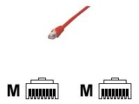 MCL Samar - Câble réseau - RJ-45 (M) pour RJ-45 (M) - 1 m - CAT 5e - rouge FCC5EM-1M/R