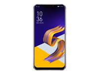 ASUS ZenFone 5 (ZE620KL) - Smartphone - double SIM - 4G LTE - 64 Go - microSDXC slot - GSM - 6.2" - 2246 x 1080 pixels - IPS+ - RAM 4 Go (caméra avant de 8 mégapixels) - 2x caméras arrière - Android - argent météore 90AX00Q3-M00290