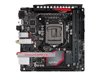 ASUS MAXIMUS VIII IMPACT - Carte-mère - mini ITX - Socket LGA1151 - Z170 Chipset - USB 3.0, USB 3.1, USB-C - Bluetooth, Gigabit LAN, Wi-Fi - carte graphique embarquée (unité centrale requise) - audio HD (6 canaux) MAXIMUS VIII IMPACT