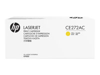 HP 650A - Jaune - originale - cartouche de toner (CE272AC) Contract - pour Color LaserJet Enterprise CP5520, CP5525, M750 CE272AC