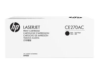 HP 650A - Noir - originale - cartouche de toner (CE270AC) Contract - pour Color LaserJet Enterprise CP5525dn, CP5525n, CP5525xh, M750dn, M750n, M750xh CE270AC