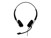 EPOS I SENNHEISER IMPACT SC 665 USB-C - Micro-casque - sur-oreille - filaire - jack 3,5mm, USB-C - noir, argent 1000670