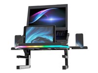 Enermax R.T. STAND - Socle de notebook / tablette - avec support pour smartphone, support de tablette - noir ELS001