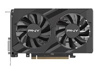 PNY GeForce RTX 3050 6GB Verto Dual Fan - VERTO Dual Fan Edition - carte graphique - GF RTX 3050 - 6 Go GDDR6 - PCIe 4.0 x8 - DVI, HDMI, DisplayPort - boîte VCG30506DFXPB1