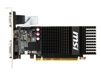 MSI R5 230 1GD3H LP - Carte graphique - Radeon R5 230 - 1 Go GDDR3 - PCIe 2.1 x16 profil bas - DVI, D-Sub, HDMI - san ventilateur R5 230 1GD3H LP