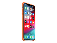 Apple Smart - Coque de protection pour téléphone portable - silicone - papaye - pour iPhone XS Max MVF72ZM/A