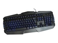 MCL Samar ACK-647 - Clavier - rétroéclairé - PS/2, USB - AZERTY ACK-647