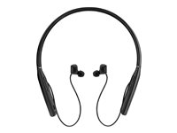 EPOS I SENNHEISER ADAPT 461 - Écouteurs avec micro - intra-auriculaire - tour de cou - Bluetooth - sans fil - Suppresseur de bruit actif - noir et argent - Certifié pour Microsoft Teams 1001007