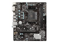 MSI A320M-A PRO MAX - Carte-mère - Socket AM4 - AMD A320 Chipset - USB 3.1 Gen 1 - Gigabit LAN - carte graphique embarquée (unité centrale requise) - audio HD (8 canaux) A320M-A PRO MAX