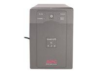 APC Smart-UPS SC 420VA - Onduleur - CA 120 V - 260 Watt - 420 VA - connecteurs de sortie : 4 - gris - non vendu dans les États CO, VT et WA SC420