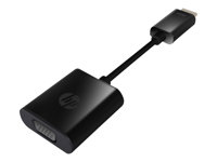 HP HDMI to VGA Display Adapter - Adaptateur vidéo - HD-15 (VGA) femelle pour HDMI mâle H4F02AA#AC3