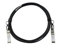 StarTech.com Câble SFP+ à connexion directe de 3 m - Compatible avec Juniper EX-SFP-10GE-DAC-5M - Cordon SFP+ 10G - Câble twinax passif - Câble d'attache directe 10GBase - SFP+ verrouillé pour SFP+ verrouillé - 3 m - twinaxial - SFF-8431/SFF-8432 - passif - noir EXSFP10GEDA3