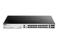 D-Link DGS 3130-30TS - Commutateur - L3 Lite - Géré - 24 + 2 x 10 Gigabit Ethernet + 4 x 10 Gigabit SFP+ DGS-3130-30TS/SI