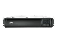 APC Smart-UPS 750VA LCD RM - Onduleur (rack-montable) - CA 230 V - 500 Watt - 750 VA - Ethernet, RS-232, USB - connecteurs de sortie : 4 - 2U - noir - avec APC UPS Network Management Card - pour P/N: AR4018SPX432, AR4024SP, AR4024SPX429, AR4024SPX431, AR4024SPX432, NBWL0356A SMT750RMI2UNC