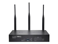 SonicWall TZ400 Wireless-AC - Dispositif de sécurité - avec 1 an de service TotalSecure - 7 ports - GigE - Wi-Fi - Bande double 01-SSC-0518