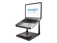 Kensington SmartFit Laptop Riser with Wireless Phone Charging Pad - Support pour ordinateur portable - 15.6" - noir K52784WW