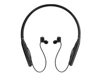 EPOS I SENNHEISER ADAPT 461T - Écouteurs avec micro - intra-auriculaire - tour de cou - Bluetooth - sans fil - Suppresseur de bruit actif - noir et argent - Certifié pour Microsoft Teams 1001006