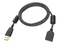 Vision Professional Premium Braided - Rallonge de câble USB - USB (M) pour USB (F) - USB 2.0 - 2 m - braided TC 2MUSBEXT/HQ