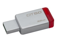 Kingston DataTraveler 50 - Clé USB - 32 Go - USB 3.1 - rouge DT50/32GB