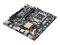 ASUS Q170T/CSM - Carte-mère - Thin mini ITX - Socket LGA1151 - Q170 - USB 3.0 - 2 x Gigabit LAN - carte graphique embarquée (unité centrale requise) - audio HD (8 canaux) Q170T/CSM