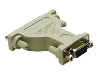 C2G - Adaptateur de modem nul - DB-9 (F) pour DB-25 (F) - Moulé 81450