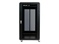 StarTech.com Rack - 22U 36" - Armoire serveur - Non-assemblé - Baie de brassage - Armoire réseau avec roulettes - Noir - Rack - 22U - pour P/N: CABCAGENUTS6, CABSCREWM52, CABSCREWSM6, CABSCRWM520, CABSCRWM620, CABSCRWS1224 RK2236BKF