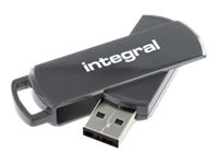 Integral 360 - Clé USB - 16 Go - USB 2.0 - gris INFD16GB360GYV2