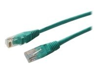 Uniformatic - Câble réseau - RJ-45 (M) pour RJ-45 (M) - 1 m - UTP - CAT 5e - moulé - vert 20281