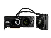 MSI RTX 2080 TI SEA HAWK X - Carte graphique - GF RTX 2080 Ti - 11 Go GDDR6 - PCIe 3.0 x16 - HDMI, 3 x DisplayPort, USB-C GEFORCE RTX 2080 TI SEA HAWK X