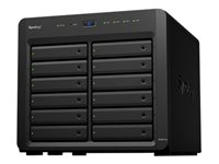 Synology Disk Station DS3617xs - Serveur NAS - 12 Baies - SATA 6Gb/s - RAID 0, 1, 5, 6, 10, JBOD, disque de réserve 5, 6 disques de secours, disque de réserve 10, disque de réserve 1 - RAM 16 Go - Gigabit Ethernet - iSCSI support DS3617XS