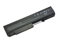 DLH - Batterie de portable (standard) (équivalent à : HP KU531AA, HP 486295-001, HP 486296-001, HP 482962-001, HP AT908AA, HP 586031-001, HP 484786-001, HP 463310-542, HP TD06, HP TD03XL, HP KU531UT, HP 456946-001, HP 458640-542, HP 463310-742, HP 482961-001, HP 482963-001, HP 500372-001, HP 532497-421, HP 583256-001, HP AU213UT, HP HSTNN-144C-A, HP HSTNN-144C-B, HP HSTNN-145C-A, HP HSTNN-145C-B, HP HSTNN-C66C-4, HP HSTNN-C66C-5, HP HSTNN-C67C-4, HP HSTNN-C67C-5, HP HSTNN-C68C) - Lithium Ion - 6 cellules - 5200 mAh - 56 Wh - noir - pour HP 65XX, 67XX; Portable 6930, 8440; ProBook 64XX, 65XX HERD715-B056Q3