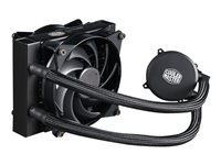 Cooler Master MasterLiquid 120 - Système de refroidissement liquide de processeur - (pour : LGA775, LGA1156, AM2, AM2+, LGA1366, AM3, LGA1155, AM3+, LGA2011, FM1, FM2, LGA1150, FM2+, LGA2011-3, LGA1151, AM4, LGA1200) - aluminium - 120 mm MLX-D12M-A20PW-R1