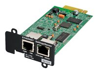 Eaton Network Management Card - Carte de supervision distante - 100Mb LAN, RS-232 - 100Base-TX 116750221