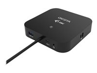 DICOTA i-tec - Station d'accueil - USB-C - HDMI, DP - 1GbE - 112 Watt D31949