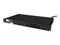 Liebert MPH2 Rack PDU Metered - Unité de distribution secteur (rack-montable) - CA 230 V - monophasé - entrée : IEC 60309 32A - connecteurs de sortie : 10 (IEC 60320 C13, IEC 60320 C19) - 1U - 19" - 3 m - RAL 7021, RAL 9005 MPHB2343