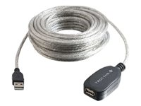 C2G TruLink USB 2.0 Active Extension Cable - Rallonge de câble USB - USB (F) pour USB (M) - USB 2.0 - 12 m - actif - blanc 81656