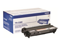 Brother TN3380 - Noir - originale - cartouche de toner - pour Brother DCP-8250DN, MFC-8520DN; HL-5440D, 5450DN, 5450DNT, 5470DW, 6180DW TN-3380